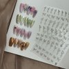 5D Ribbon Bow Nail Stickers Laser Pink Bowknot Nail Art Stickers for Nail Designs Bronzing Gold Silver Bow Nail Decals Cute Bow Stickers for Nails Sweet Nail Bows Self-adhsive Sticker Nails for Women