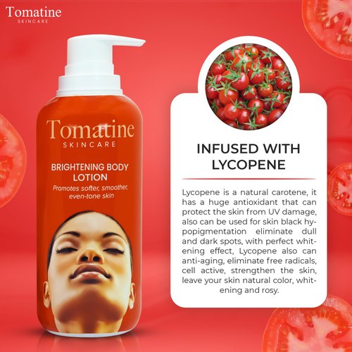 Tomatine Lightening Body Lotion 400ml - Formulate to Hydrate and Moistures Skin, Lightening Properties