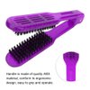 Double Sided Brush, Clamp Hair Brushes Straightener Anti-Static Styling Comb Hairdressing Tool V-Shape Hair Splint Combs Women Men Brushes for Home Barber Shop()