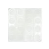 Glass Table Top Bumpers - 48 Pack - Thin Clear Bumper Pads - 1.23 Inch Self Adhesive Round Rubber Bumpers - Glass Table Top Anti Slip Pads - Glass Table Top Spacers
