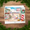 Designer Greetings Red Farm Studios Boxed Christmas Cards, Greetings from the Beach (Box of 18 Nautical/Coastal Holiday Cards with White Envelopes) (125-00844-000)