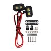 INJORA RC Crawler Lights LED Headlight for Axial TRX-4 TRX6 SCX10 90046 Wraith Redcat Gen8 1/10 RC Crawler Car,4PCS