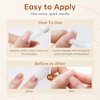 modelones Cuticle Cream, Ultra-Hydrating Nail Care Organic Jojoba Oil Vitamin E, Cuticle Repair Treatment Non-greasy Repair Dry Cracked Cuticles 15ML