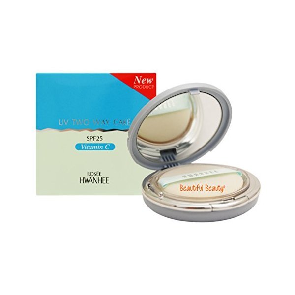 Rosee Hwanhee UV Two Way Cake Spf25 with Vitamin C Complex plus Refill (#23 Natural Beige) by Rosee