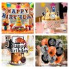 33-Piece Basketball Party Supplies Set | Happy Birthday Banner, Balloons, Cake Toppers | Perfect Basketball Party Decorations for Boys and Girls