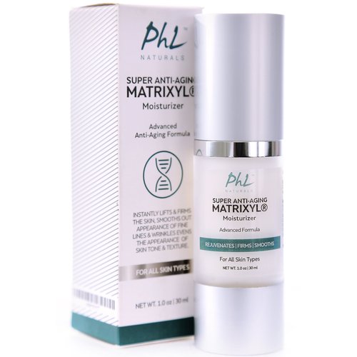 Anti Aging Face Cream with Peptides - Best Moisturizer for Wrinkles, Lifts and Firms Skin, Smooths Wrinkles and Fine Lines for a More Radiant and Younger Looking Complexion - 1 oz (1.0 fl.oz./30 ml)