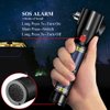SINSEN Car Safety Hammer Flashlight, Tactical Emergency Rescue Tool, LED High Lumens Rechargeable Solar Powered Escape Kit, Window Glass Breaker and Seatbelt Cutter, Self Defense Multi-Function Torch