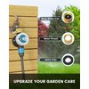 RAINPOINT WiFi Sprinkler Timer Water Timer, Brass Inlet Smart Hose Faucet Timer, Automatic Irrigation System Controller for Yard Watering, APP Control via 2.4Ghz WiFi and Bluetooth (V2, 2023 Release)