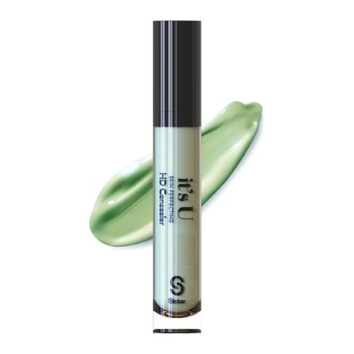 SISTAR It's U Skin Perfecting Conceal HD Contour Color Corrector Full Coverage Smooth and Flawless (Green)