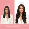 Loxxy Human Hair Clip in Extensions Thin PU Weft Natural Black Invisible Seamless Clip in Hair Extensions Real Human Hair Natural Straight Thick Remy Invisi Edge 130g 7Pcs 18Inch