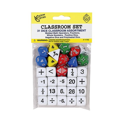 Koplow Games Classroom Dice Set Classroom Accessories