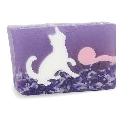 Primal Elements Glycerin Bar Soap | Helps All Skin Types, Sensitive, Oily & Dry Skin | NO PARABENS, VEGAN, GLUTEN FREE, 100% VEGETABLE BASE - (White Cat)