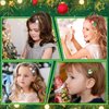 30PCS Christmas Hair Clips for Girls Women, Santa Claus Christmas Tree Bells Reindeer Snowman Snowflakes Christmas Stockings No Slip Snap Hair Pins Christmas Hair Accessories (Christmas)
