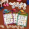Fancy Land Halloween Bingo Game for Kids 24 Players Halloween Die-Cut Bingo Cards Party Favors Activity Supply