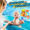 Baby Bath Toys for Toddlers 1-3 Kids Bathtub Toy Bear Water Tub Toys for Shower Bath Time Toys to Boys Girls Babies Kids Infant Preschool Learning Gift