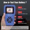 Car Battery Tester 6V 12V 24V Battery Voltage Tester, BR502 100-2000 CCA 2Ah-220Ah Internal Resistance Tester Automotive Accurate Digital Auto Battery Analyzer for Car Truck Marine Motorcycle SUV Boat