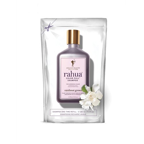 Rahua Color Full Purple Shampoo Refill, 9.5 Fl Oz, Nourishing Hair Shampoo, Nourishing Natural, Plant-Based Derived Ingredients, Gardenia Scent, For Color Treated Hair, Vibrant Hair Color & Hair Care