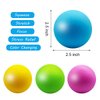 Eutreec Stress Ball Toys Color Changing - Sensory Squeeze Toys Squishy Balls for Teens Kids and Adults Stress Relief Balls for Easter Stocking Party Bundle - 4 Pack(Green/Yellow/Blue/Pink)