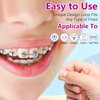 Preteen Kids Floss Threaders, Deep Clean Orthodontic Threader Floss for Braces, Bridges, and Implants 200PCS (4Pack)