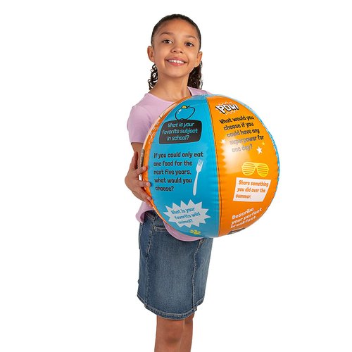 Fun Express All about Me Ice Breaker Beach Ball