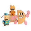 Cubles Pop It, Fold It, Build It, Play It - Create a Fun Durable Paperboard Action Figure - Dog Man Series Includes Dog Man, Petey, Philly - Puzzle + Origami = STEM Craft - from (3 Pack)