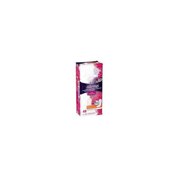 Always Discreet Incontinence Liners, Very Light, Regular Length, 48 ea - 2pc