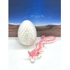 3D Printed Dragon, Articulated Crystal Dragon with Dragon Egg, Fidget ADHD Autism Toy, Executive Desk Toy Home Office Decor D062WP