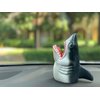 Gemini&Genius Tyrannosaurus & Shark Hand Puppets Dinosaur and Marine Animal World Action Figure Set Funny & Scared Head Hand Puppets for Home, Stage and Class Role Play Toys