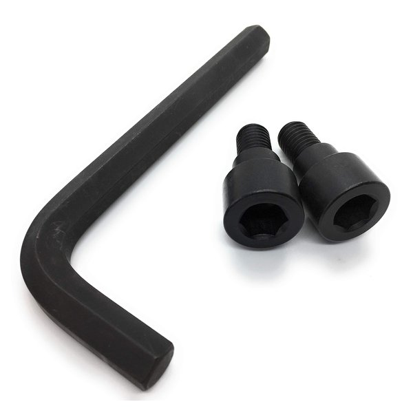 REPLACEMENTKITS.COM Brand 2 Pack Replacement Hex Bolts for Olympic Bars, Curl Bars, Tricep Bars & Dumbbell Bars