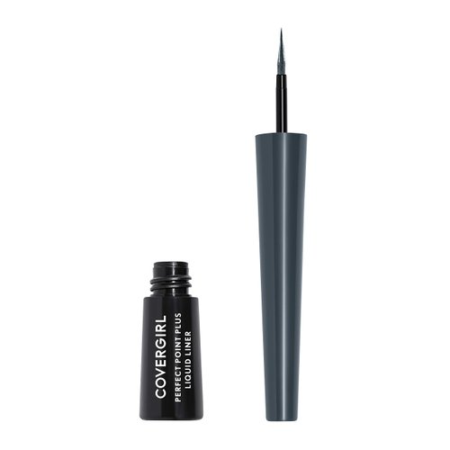 Covergirl Perfect Point Plus Liquid Eyeliner, Charcoal, Shelf Pack of 2