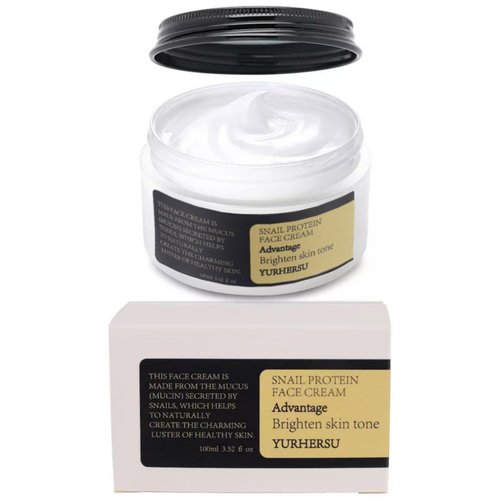 OYUFO Snail Mucin Moisturizing Lifting Firming Cream, 92% Snail Collagen Essence, Anti-Wrinkle Face, Hydrating Serum Shrink Pores Acne, Daily Facial Repair Gel for Dry & Sensitive Skin; 3.52 fl oz