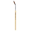 Bdellium Tools Professional Makeup Brush - Special FX Series 128 Bent Liner - With Soft Synthetic Fibers, For Painting Beneath Forehead (Bamboo, 1pc)