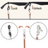 SIGONNA Eyeglasses Holder Strap Cord - PREMIUM ECO LEATHER Eyeglasses String Holder Chain Necklace - Glasses Cord Lanyard - Eyeglass Retainer