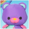 Swisheez Teddy Bear Stuffed Animal, Retro Inspired Plush Toys for Ages 3 and Up, Purple, 7”