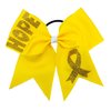 Children's Hope Childhood Cancer Awareness Cheer Hair Bow