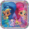 Shimmer and Shine Birthday Party Supplies Bundle Set includes Plates and Napkins (Bundle for 16)