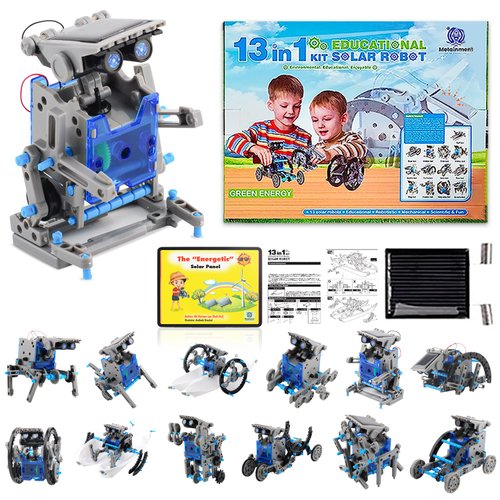 Coolest Gifts Toys for 10 Year Old Boys - Science Robotics Kits for Kids Age 8-12 - Robot Toys for Kids 8-12 - Solar Robot kit - Stem Projects for Kids Ages 8-12 - Science Experiments for Kids 9-12…