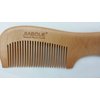 100% Natural Wood Seamless Wooden Comb - 7 Inches, All Natural