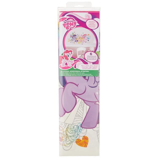 RoomMates RMK2708GM My Little Pony Wall Graphics Peel and Stick Giant Wall Decals