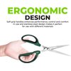 Yieldcropper Hydroponic 2-Pack Bonsai Scissors and Plant Trimming Shears Set - Stainless Steel Pruning Shears for Indoor Gardening, Succulent Harvest, and Precision Plant Care