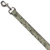 Dog Leash Doodle1 Cream Black 6 Feet Long 1.0 Inch Wide