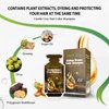 Herbishh Hair Color Shampoo 10 Sachet +1 Argan Hair Mask Pouch | 3 in 1 Hair Dye | PPD Free | Easy to Use | Gray Coverage | Travel Size | Available in 6 Colors | (Golden Brown)