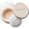 Hersziren Translucent Loose Setting Powder, Lightweight, Long-Lasting Matte Finish Face Powder, Oil Control, Pore-Minimizing, Talc-Free Makeup, 10g, Shimmer Sheer