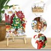 MEIEST Mini Building Blocks Christmas 3D Painting Model Set,Creative DIY Simulation Particle Stereograph Collection Construction Building Bricks Toy,Home Decor,14+(Christmas Tree)