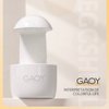 GAOY Mini UV Light for Gel Nails, Small Nail Cure Light, Eggshell LED Nail Lamp, USB Nail Dryer for Fast Curing, White