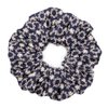 Cicimeiluody Scrunchies for Women's Hair - Organic Cotton Fluffy Hair Scrunchies | Hair Tie Scrunchies for Girls | Scrunchie | Hair Bands & Ponytail Holders (2, Navy Blue, Regular)