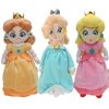 HUAWELL Sup Mari All Star Collection Princes Peach Plush Toy PrincessRosalina & Dasy Stuffed Plush 8" (Princes Peach & PrincessRosalina & Dasy)