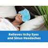 MediViz Cooling Eye Mask for Puffy Eyes, Allergies, Sinuses