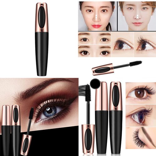Magik 2-4 Pack 4D Silk Fiber Lash Mascara Lengthening Thick Long Lasting Waterproof (4 Pack)