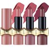 Jolilab 3 Pcs Velvet Matte Lipstick Set Waterproof Long lasting High Pigmented Nude Moisturizer Non-Stick Cup Women Lip Makeup, Perfect for for Girls and Women(01#+03#+05#, 1)